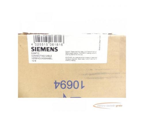 Siemens 6ES7368-3CB01-0AA0 Verbindungsleitung 10 mtr. - ungebraucht! - - Bild 6