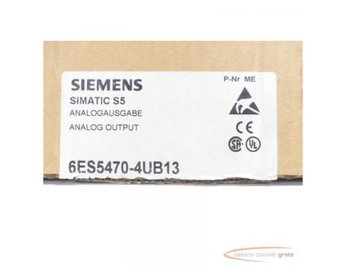 Siemens 6ES5470-4UB13 Analogausgabe Version: 02 - ungebraucht! - - Bild 7