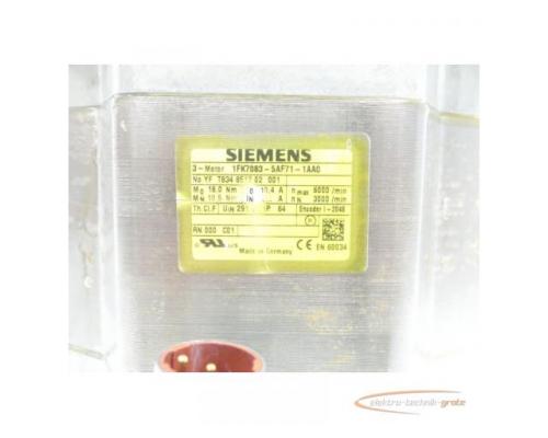 Siemens 1FK7083-5AF71-1AA0 Synchronservomotor SN:YFT834851202001 - Bild 4