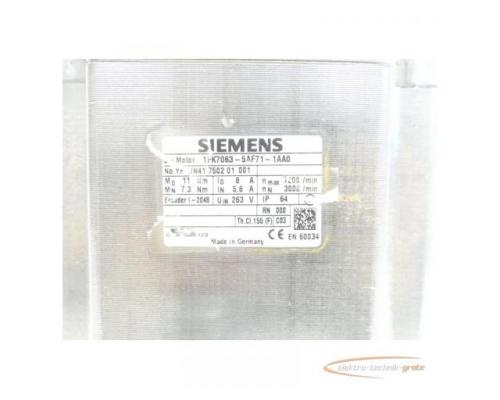 Siemens 1FK7063-5AF71-1AA0 Synchronservomotor SN:YFUN41750201001 - Bild 4
