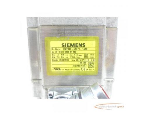 Siemens 1FK7042-5AF71-1AA0 Synchronservomotor SN:YFWD15009001002 - Bild 4
