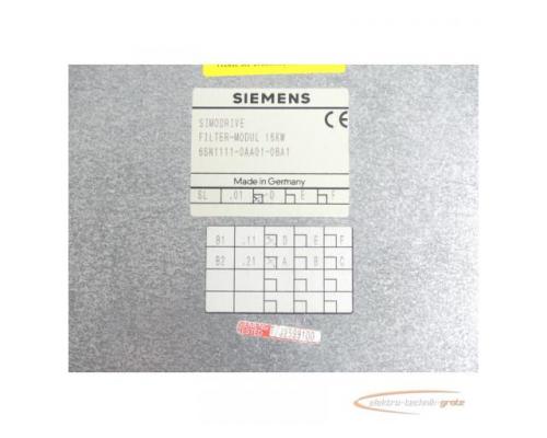 Siemens 6SN1111-0AA01-0BA1 Filtermodul Version: D SN:T/J2599100 - Bild 3