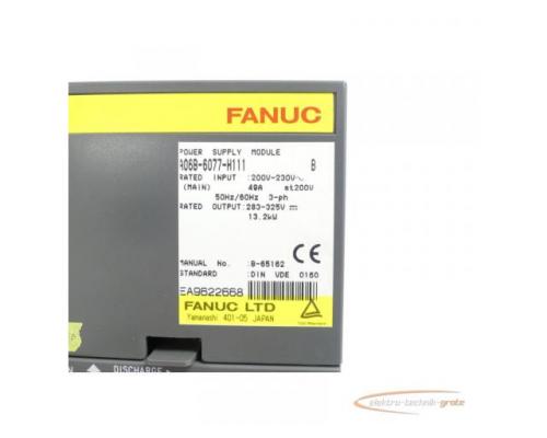 Fanuc A06B-6077-H111 Power Supply Module Version: B SN:EA9622668 - Bild 4