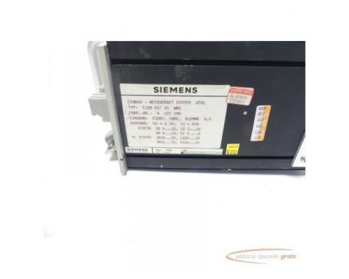 Siemens 6EW1160-5AE Stromversorgung Einbau-Netzgerät Fabr.Nr. A 627 590 - Bild 5