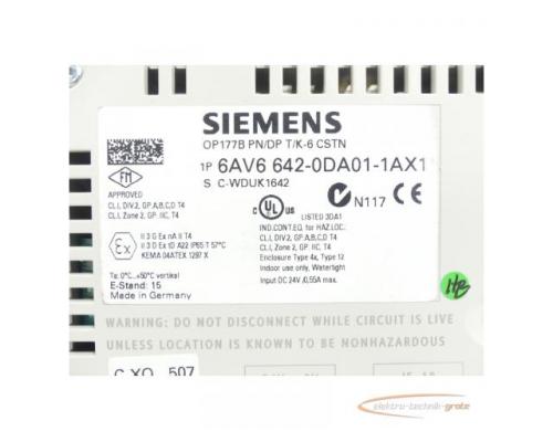 Siemens 6AV6642-0DA01-1AX1 SN:C-WDUK1642 - mit 6 Monaten Gewährleistung! - Bild 7