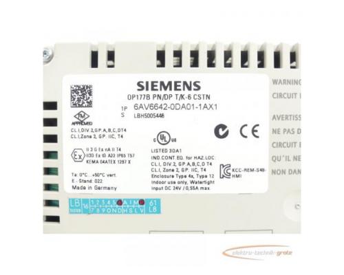 Siemens 6AV6642-0DA01-1AX1 SN:LBH5005446 - mit 6 Monaten Gewährleistung! - Bild 7