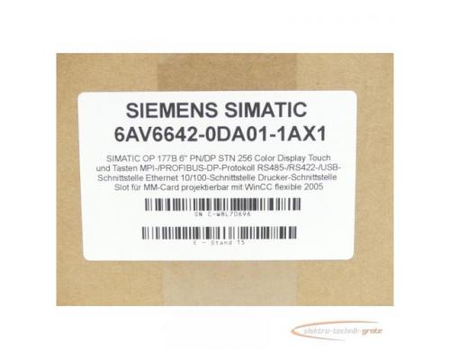 Siemens 6AV6642-0DA01-1AX1 SN:C-W8L70696 - mit 6 Monaten Gewährleistung! - - Bild 8