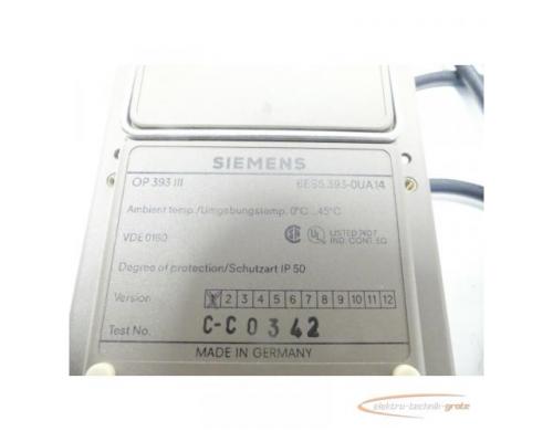Siemens 6ES5393-0UA14 Operator Panel C-C0342 - Bild 4