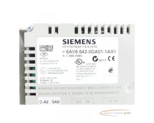 Siemens 6AV6642-0DA01-1AX1 SN:C-W8L70663 - mit 6 Monaten Gewährleistung! - - Bild 7