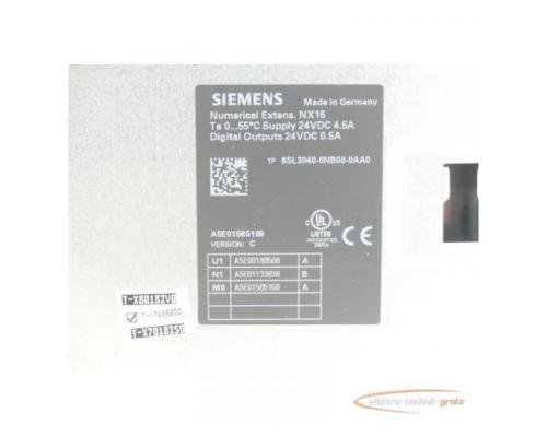 Siemens 6SL3040-0NB00-0AA0 SINAMICS Numeric Control Extension SN:T-X72058680 - Bild 6