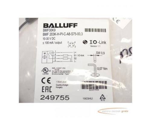 Balluf BMF 203K-H-PI-C-A8-S75-00,3, Magnetfeld-Sensoren, BMF00K9 - ungebraucht! - - Bild 2