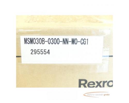 Rexroth MSM030B-0300-NN-M0-CG1 Servomotor SN:295554-G0992 - ungebraucht! - - Bild 7