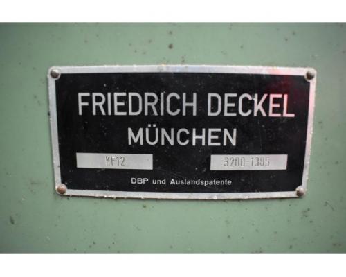 Deckel Universal-Nachformfräsmaschine KF12 KF 12 - Bild 2