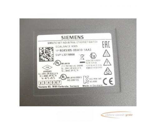 Siemens 6GK5005-0BA10-1AA3 Switch Modul FS 02 SN VPL3216668 - ungebraucht! - - Bild 3