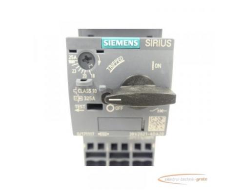 Siemens 3RV2021-4DA20 Leistungsschalter 18-25A - ungebraucht! - - Bild 3