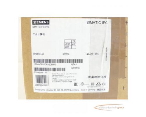 Siemens 6AV7882-0AA20-6BA0 SIMATIC IPC277E SN:VPK69551392018 - ungebraucht! - - Bild 8