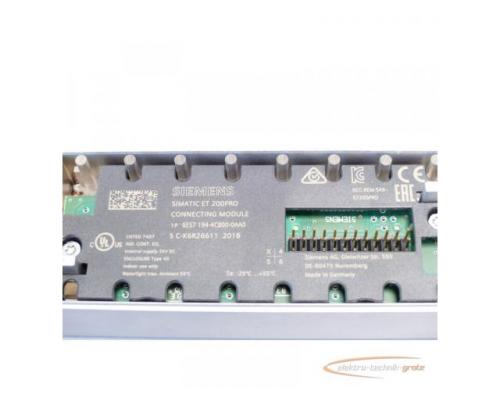 Siemens 6ES7194-4CB00-0AA0 Connecting Module S: C-K6R26611 2018 - Bild 3