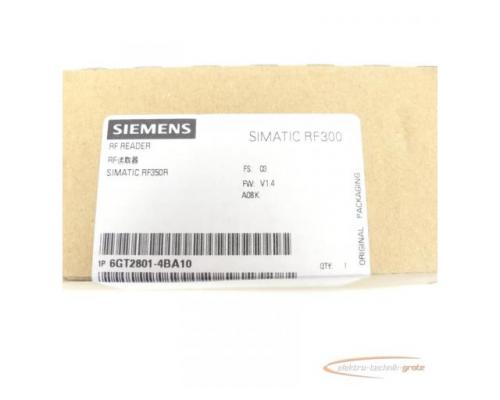 Siemens 6GT2801-4BA10 Simatic RF350R SN VPK8230483 - ungebraucht! - - Bild 3