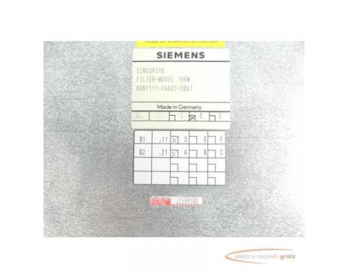 Siemens 6SN1111-0AA01-0BA1 SIMODRIVE Filtermodul Version: S SN:T/J2599100 - Bild 3
