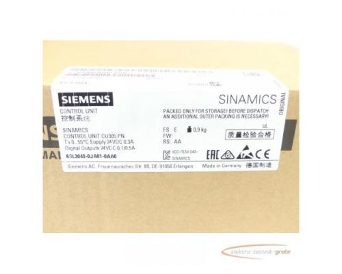 Siemens 6SL3040-0JA01-0AA0 Control Unit SN T-L46316509 - ungebraucht! - - Bild 3