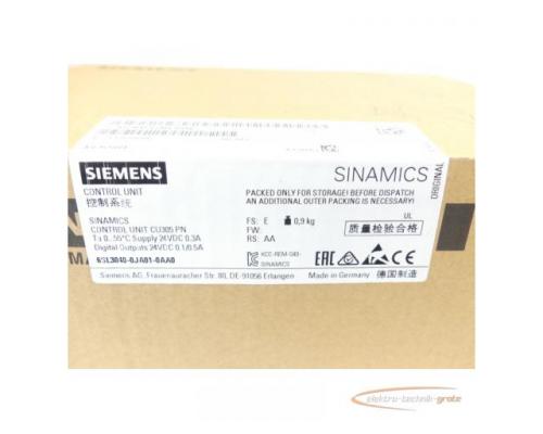 Siemens 6SL3040-0JA01-0AA0 Control Unit SN T-L46316508 - ungebraucht! - - Bild 3