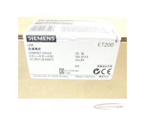 Siemens 6ES7148-6JA00-0AB0 IO-Link Maste SN C-EDUU9786 - ungebraucht! - - Bild 4