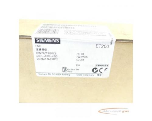 Siemens 6ES7148-6JA00-0AB0 IO-Link Maste SN C-EDUV1431 - ungebraucht! - - Bild 4