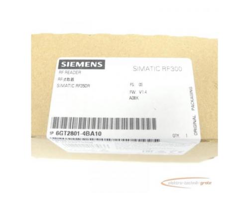 Siemens 6GT2801-4BA10 Simatic RF350R SN VPK8219358 - ungebraucht! - - Bild 3