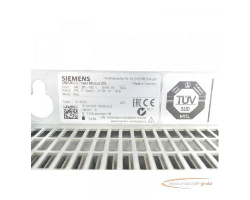 Siemens 6SL3210-1NE26-0UL0 SINAMICS Power Module 230 SN:T-F31912000116 - Bild 3