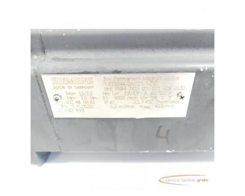 Siemens 1FT5044-0AC01-1 - Z Permanent-Magnet-Motor SN:EFN84742501001 - Bild 4