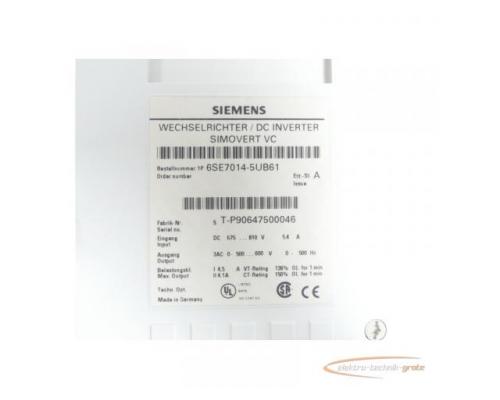 Siemens 6SE7014-5UB61 Wechselrichtergerät SN:T-P90647500046 - ungebraucht! - - Bild 5