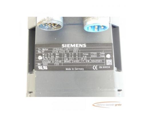 Siemens 1FT6044-1AF71-3EH1 Synchronservomotor SN:YFU739423519003 - Bild 4