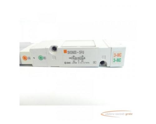 SMC SV2A00-5FU Magnetventil 24 VDC Spulenspannung - Bild 5
