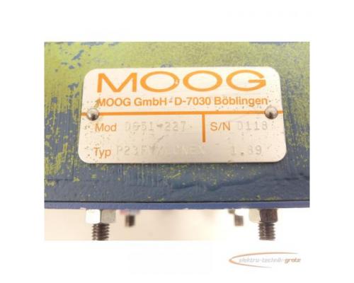MOOG D651-227 Proportionalventil P23FVX1CNEX SN:D118 - Bild 5