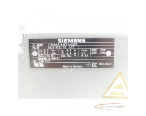 Siemens 1FT6062-6AF71-3EG2 Synchronservomotor SN:YFS829553203002 - Bild 4