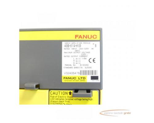 Fanuc A06B-6114-H109 Servo Amplifier Module Version: B SN:V02405475 - Bild 4