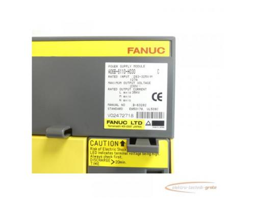 Fanuc A06B-6110-H030 Servo Amplifier Module Version: C SN:V02472718 - Bild 7