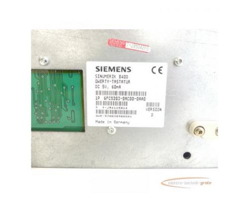 Siemens 6FC5203-0AC00-0AA0 QWERTY - Tastatur Version: D SN:T-J91115014 - Bild 3