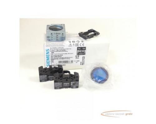 Siemens 3SB3606-0AA51 Drucktaster blau - ungebraucht! - - Bild 1