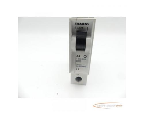 Siemens 5SX21 A4 Sicherungsautomat - Bild 3