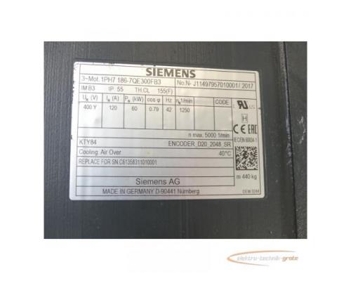 Siemens 1PH7186-7QE300FB3 Asynchronmotor SN:N-J11497957010001/2017- ungebr.! - - Bild 5