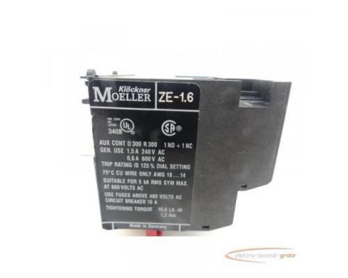 Klöckner Moeller ZE-1.6 1-1.6A Motorschutz-Relais - Bild 4