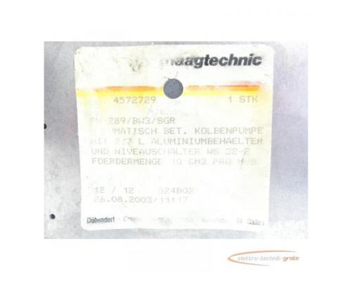 Maagtechnic PW-289 / BW3 / SGR Pneumatische Kolbenpumpe mit Aluminiumbehälter - Bild 5