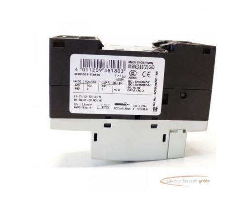 Siemens 3RV1011-1DA15 Leistungsschalter - Bild 2