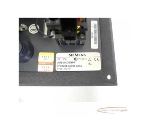 Siemens 6FC5203-0AD25-0AA0 PP031-MC/HR Bedienfeld E-Stand D - Bild 4