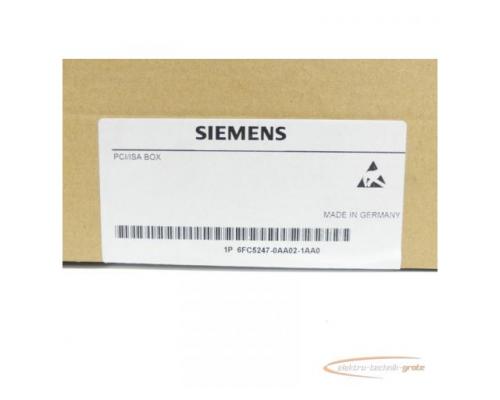 Siemens 6FC5247-0AA02-1AA0 PCI/ISA BOX SN:F2K2004203 - ungebraucht! - - Bild 3