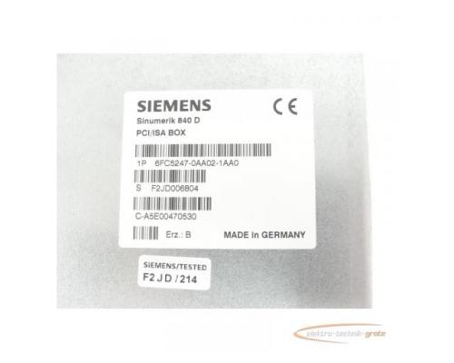 Siemens 6FC5247-0AA02-1AA0 PCI/ISA BOX SN:F2JD006804 - ungebraucht! - - Bild 5