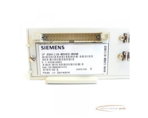 Siemens 6SN1118-0DH23-0AA0 Regelungseinschub Version: E SN:T-K42012825 - Bild 5