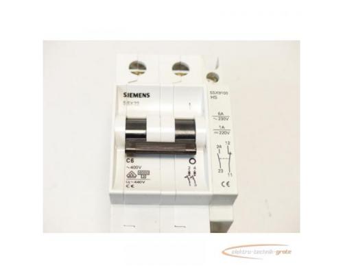 Siemens 5SX22 C6 Leistungsschalter - Bild 2
