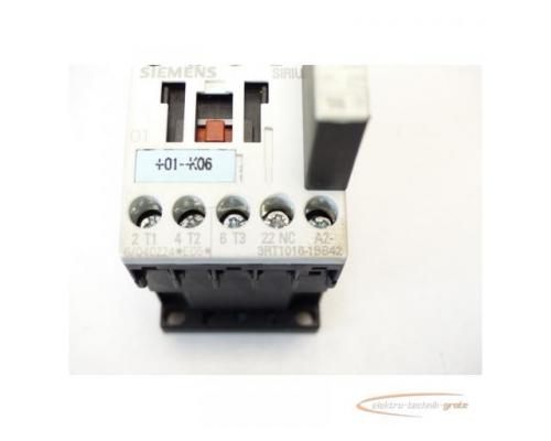 Siemens 3RT1016-1BB42 Leistungsschütz + 3RT1916-1CB00 - Bild 1